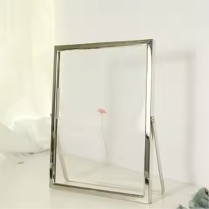 Handcrafted Metal Glass Hanging Photo <b>Frame</b> Wall <b>Mounted</b> <b>Picture</b> Display Interior Decor <b>Frame</b> - Product Image 1