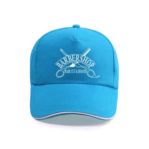 Gorro de Barbero de Lujo para Salón y Barbería, Gorro de Barbero Ajustable de Alta Calidad para Cortar y Peinar el Cabello - Product Image 3