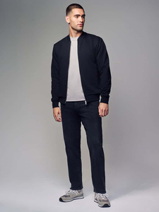 Chaquetas Bomber para Hombre, Resistentes al Viento, con Relleno de Poliéster, Cálidas, Colección Invierno 2026, Talla Adulto, con Cierre, Color Negro Sólido - Product Image 2