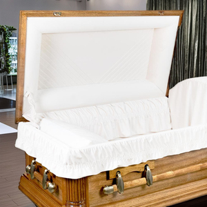 CKT2002 Heritage, ataúd de madera de Estilo Norteamericano de alta calidad, venta al por mayor, ataúdes de madera dura y urnas funerarias directamente disponibles - Product Image 5