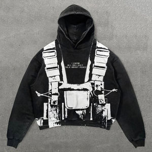 Sudadera con Capucha DTF Oversize – Sudadera de Felpa 100% Algodón para Hombre, Estilo Urbano, Impresión de Alta Calidad, Prenda Esencial para Invierno - Product Image 1
