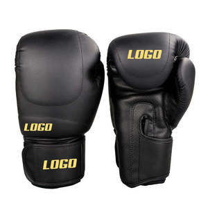 Guantes de entrenamiento de boxeo diseñados a medida para adultos, gruesos y protectores, equipo de entrenamiento transpirable, guantes de sparring de dedo completo para adultos. - Product Image 1