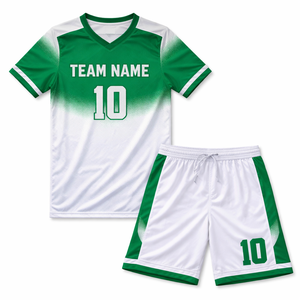 Tenue de football personnalisée pour femmes adultes, écoles, ligues, séchage rapide, respirante, tissu Spandex/Nylon, sublimée, sport - Product Image 1