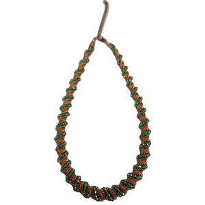 Colliers pendentifs en perles de résine, bijoux faits main personnalisés, unisexes, fabriqués en Inde NK-080124B, anniversaire, Europe, Amérique - Product Image 1