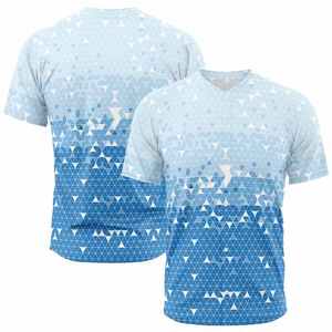 Maillots de baseball personnalisés en gros pour adultes unisexes à manches courtes, respirants, antibactériens, en polyester OEM/ODM - Product Image 3