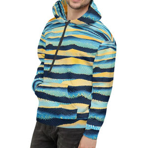 Sudadera con Capucha de Forro Polar Casual para Hombre, 100% Algodón, Estampado Personalizado, Estilo Urbano, Colores Personalizados, Entrega Rápida, Alta Calidad - Product Image 3