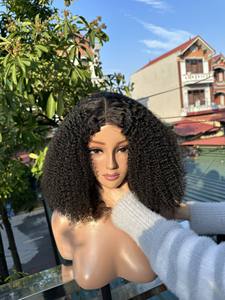 2024 populaire vietnamien perruque Extensions de cheveux cheveux bouclés en couleurs en gros têtes d'entraînement pour femme noire - Product Image 3