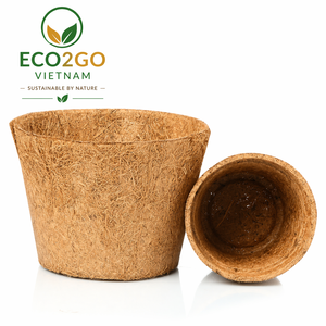 Wholesale Coconut Coir <b>Pot</b> Eco Friendly Seed Starter <b>Pot</b> OEM Biodegradable Coconut Coir <b>Pots</b> Manufacturer from Vietnam - Product Image 2