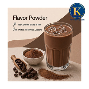 Mélange de poudre aromatisée au thé au lait à bulles Mocha, sac de 1 kg, King Feng Chuen, certifié HACCP ISO22000, durée de conservation de 16 mois, TW - Product Image 1