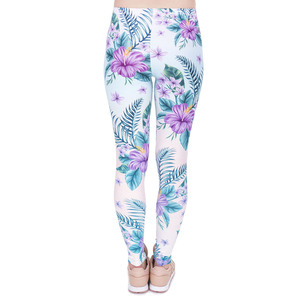 Breathable Cotton Good Quality Printed Women Leggings Available in New Designs With Custom Logo Size and Colors - Product Image 6