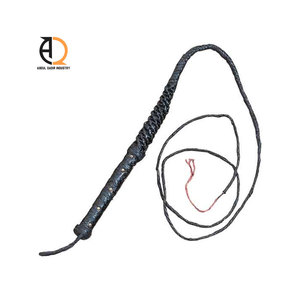 Bull Whip Artisan Braided Leather Whip - Product Image 4