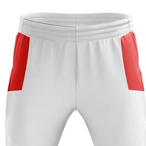 Pantalon de sport respirant pour hommes, avec taille élastique, coupe ajustée, confortable, pour la salle de sport, la course à pied et l'exercice - Product Image 5