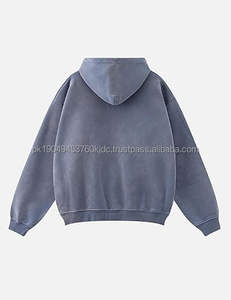 Hoodie personnalisable OEM, sweat à capuche pull-over par Waseem Impex, hoodies en molleton de coton uni de haute qualité pour hommes et femmes - Product Image 2