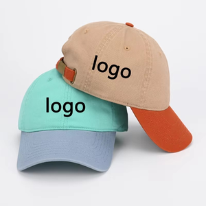 Wholesale Solid Color Baseball Cap Winter Corduroy Blank Peaked Capss with Custom Logo Embroidery Printing - Product Image 1