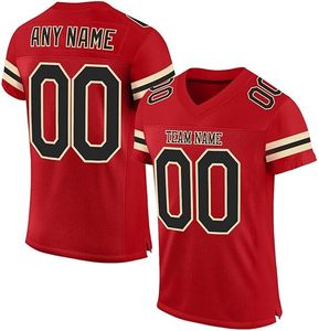 Camiseta de Entrenamiento de Fútbol Personalizada, Transpirable, de Secado Rápido, Antibacteriana, de Poliéster, Sublimación 3D, Bordado con Nombre, Número y Club - Product Image 4