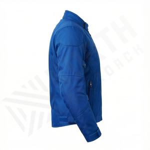 Veste de moto en cuir véritable pour homme de qualité supérieure, nouvelle arrivée, vestes de moto d'hiver, protections amovibles, personnalisables - Product Image 3