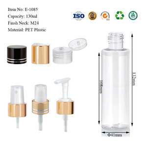 ขวดทรงกระบอกพลาสติก PET เกรดอาหาร ขนาด 130 มล. รุ่น JW-1085 สำหรับบรรจุภัณฑ์แบบกำหนดเอง พร้อมฝาปั๊มพิมพ์ลายสกรีน ขายส่ง - Product Image 6