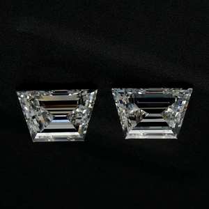 Par de Diamantes Cultivados en Laboratorio con Corte Trapezoidal, 1.01 Quilates, Certificados por IGI, Piedras Sueltas para la Fabricación de Joyas, Pendientes y Colgantes - Product Image 5