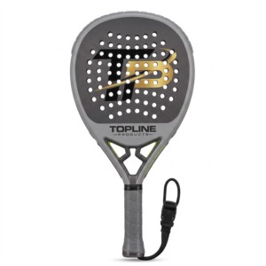 Raqueta de Tenis Topline Products de Carbono y Grafito, Forma de Lágrima, Viga de 23 mm, Encordado 16x20, Empuñadura de EVA Antideslizante para Exteriores - Product Image 1