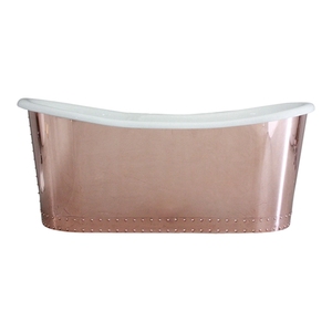 Eco Friendly Copper Bathtub Made from Sustainable Materials for Modern Bathroom Comfort and Environmental Care - Product Image 1