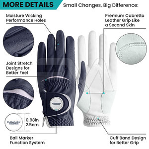 Custom Made Heavy Duty Golf Gloves Factory Direct Sale Sports Golf Gloves Low Moq Golf Gloves - Product Image 2