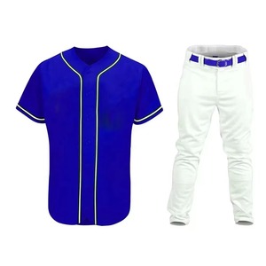 OEM Custom Sublimated <b>Baseball</b> Uniform USA Market Lightweight Polyester Jersey Pants Team Sportswear Elastic Waist Quick Dry - Product Image 4