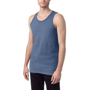 Débardeurs de sport sans manches personnalisés OEM pour hommes, grande taille, en coton respirant, style streetwear, col rond - Product Image 4