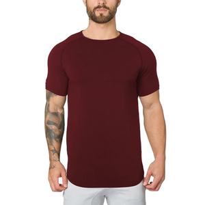 Camisetas de Gimnasio Personalizadas OEM para Hombre, 100% Algodón Orgánico, 220g, Jersey Sólido, Secado Rápido, Transpirable, Ropa Deportiva Informal Unisex - Product Image 5