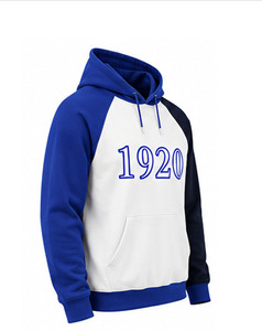 เสื้อฮู้ดฟลีซแบบยูนิเซ็กซ์ ผ้าฝ้าย 100% ป้องกันขนร่วง ปักลาย ทรงปกติ สวมใส่สบายสำหรับฤดูหนาว น้ำหนัก 370 กรัม - Product Image 4