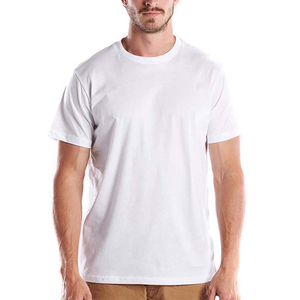 400g Weight <b>Silk</b>/Cotton O-Neck Loose Fit Solid Color Breathable Knitted Casual <b>T</b>-<b>shirt</b> Custom Promotional <b>Shirts</b> Wholesale Blank - Product Image 3