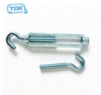 Tirant à œil en fer malléable, crochet-hameçon, usage général commercial, raccord de serrage pour câbles et cordages