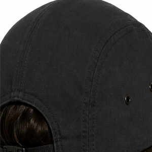 Gorra de Malla Unisex para Campamento, Premium, Transpirable, Ligera, de Algodón Negro, Ajustable, Duradera, Elegante y Cómoda para Uso Diario - Product Image 6