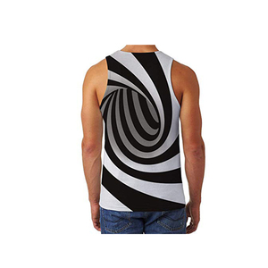 Camiseta sin Mangas para Hombre, de Alto Rendimiento, Tejida, Informal, 100% Algodón, Transpirable, de Secado Rápido, Diseño sin Mangas para Uso Diario Activo - Product Image 2