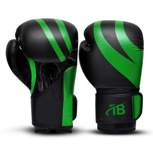 High Quality Custom Logo Leather Boxing <b>Gloves</b> with <b>Moisture</b> Wicking and Hook & Loop Closure-New Design Wholesale - Product Image 1