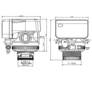 Vanne de régulation électrique automatique à bas <span class=keywords><strong>prix</strong></span> pour <span class=keywords><strong>adoucisseur</strong></span> <span class=keywords><strong>d</strong></span>'<span class=keywords><strong>eau</strong></span> central domestique - Product Image 3