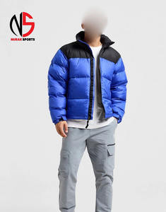 Nouvelle conception de veste matelassée d'hiver personnalisée, veste rembourrée zippée légère et chaude pour hommes et femmes, veste à bulles pour hommes - Product Image 5