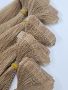 Extensiones de Cabello Adhesivas Invisibles Vietnamitas al por Mayor, Extensiones de Cabello con Cinta Adhesiva de Doble Cara para Bebés y Cabello Virgen - Product Image 5
