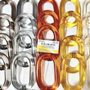 Nuevas Cadenas de Resina Ligeras de Colores, Cadenas de Resina al por Mayor, Cadenas de Resina a Granel para Decoración, Accesorios de Resina para Cadenas - Product Image 2