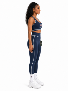 Ensemble de yoga confortable grande taille pour femme, ensemble 2 pièces legging et soutien-gorge avec design personnalisé, service OEM - Product Image 5