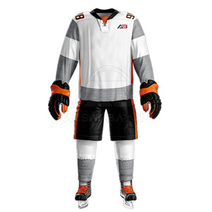 Uniforme de hockey sobre hielo unisex de diseño único, de secado rápido y transpirable, para venta en línea. - Product Image 3