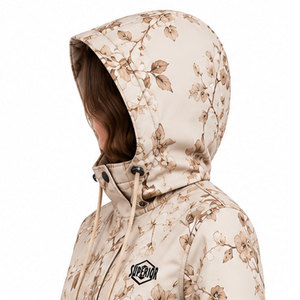 Women's Hooded Waterproof <b>Winter</b> <b>Coat</b> featuring <b>Thick</b> Quilted Padding, Functional Storage Pockets and Elegant Fashion Appeal - Product Image 3