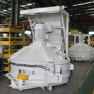 Malaxeur planétaire à contre-courant pour béton préfabriqué, mélangeur électrique à arbre vertical, capacité de décharge de 2 m - Product Image 1