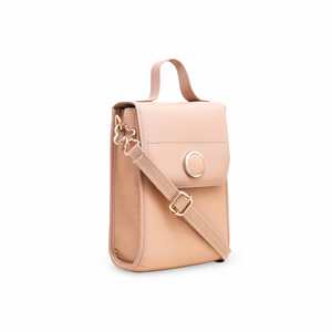 Pochette décontractée beige P97540 Sac à provisions pratique - Product Image 2