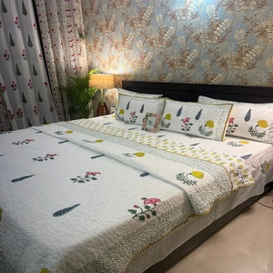 Juego de Funda Nórdica Happykraft de Lujo, Moderna, Tejida, 100% Algodón, Grado A, con 300 Hilos, para Todas las Temporadas - Product Image 1