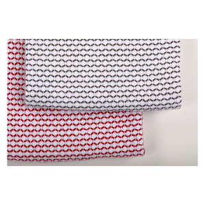 Paños de Cocina Rojos con Tejido Dobby, Paños de Cocina de Algodón Duraderos para Lavar, Secar y Limpiar Platos - Product Image 5