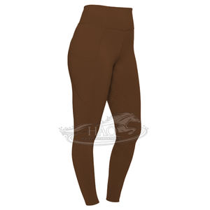 Leggings de equitación Sticky Bum para mujer, ropa ecuestre, cintura alta, silicona, asiento completo, pantalones de montar a caballo - Product Image 1