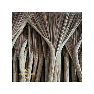 Escoba Ecológica de Palma de Coco Natural Hecha a Mano, Tradicional, para Jardín y Exteriores, para Venta al Por Mayor - Product Image 5