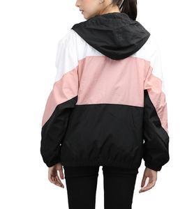 Chaqueta Cortavientos Ligera al por Mayor 2026, 100% Poliéster, para Mujer, con Logotipo Personalizado, Impermeable, para Invierno, Talla Grande, Relleno de Algodón - Product Image 2