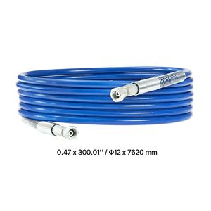Tuyau flexible en caoutchouc pour pulvérisateur sans air haute pression de 25 pieds, 1/4 universel, 4350 PSI - Product Image 3