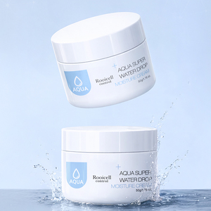 [ROOICELL] Crème hydratante Aqua Super Waterdrop, soin coréen pour la peau, acide hyaluronique, hydratation intense, 50g, hydratant pour le visage - Product Image 3